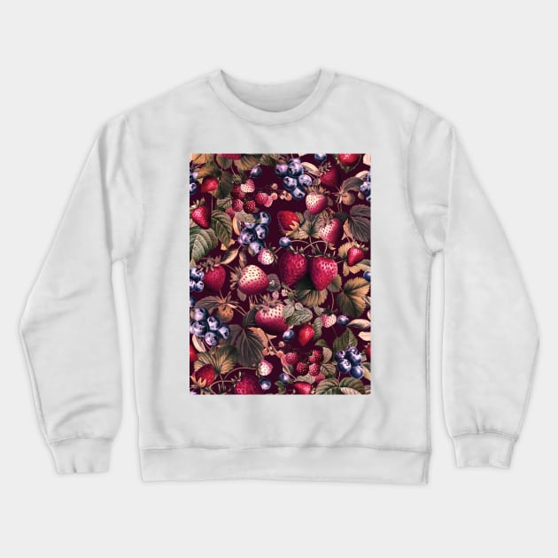 Strawberry Fields Forever II - I Crewneck Sweatshirt by burcukorkmazyurek